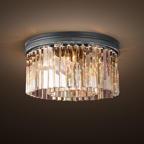 Потолочный светильник Odeon 6B/P black/clear фото 2