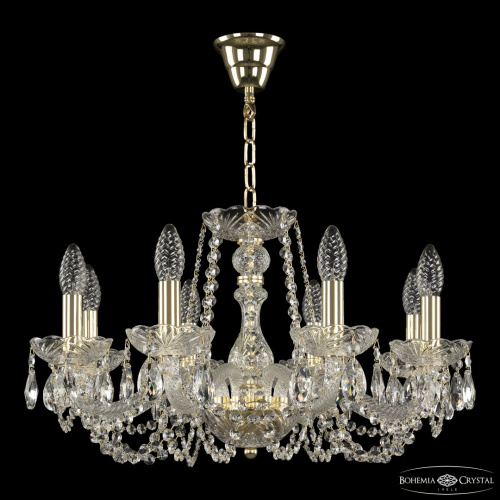 Люстра хрустальная 119/8/200 G Bohemia Ivele Crystal (Богемия Ивеле Кристалл) фото 2