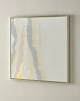 Картина "Апекс" в золотистой раме