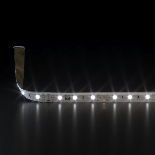 Светодиодная лента 12 В 4,8 Вт/м 60 Led/м 2835 IP65, дневной белый 4200К, 5 м Лента светодиодная 12V 4,8W 60Led 2835 IP65 дневной белый, 5м фото 2