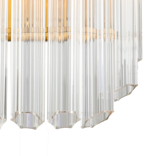 Настенный светильник Vittoria 2C brass/clear фото 2