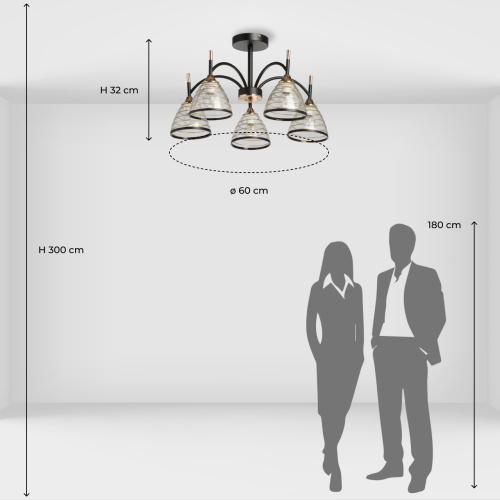 Люстра потолочная De City Dela 635015405 фото 2