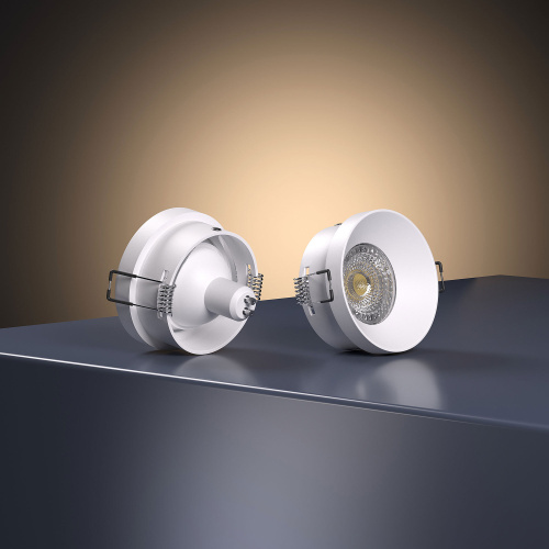 Встраиваемый точечный светильник 111 MR16 белый фото 2