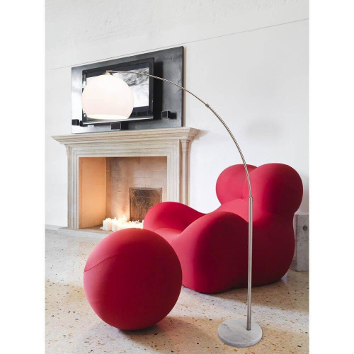 Торшер Arte Lamp Goliath A5822PN-1SS фото 2