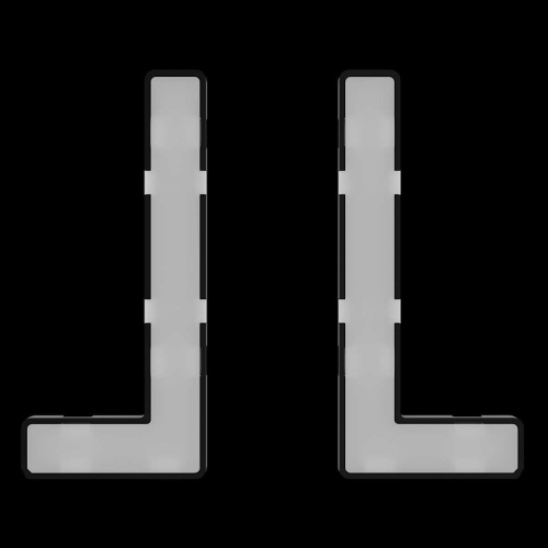 Модули подсветки клавиш выключателя/переключателя двухклавишного, S70 Voltum VLS080401