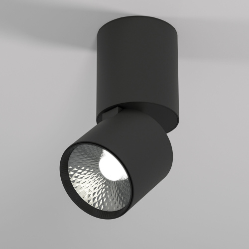 Светильник потолочный поворотный светодиодный Sens 10W 4000K чёрный 25042/LED фото 3