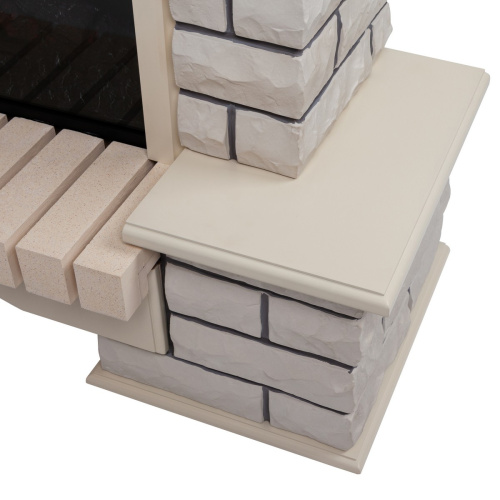 Каминокомплект COUNTRY/БРУКЛИН Бежевый дуб с очагом Электроочаг FIRESTAR/ФАЕРСТАР 33 фото 8