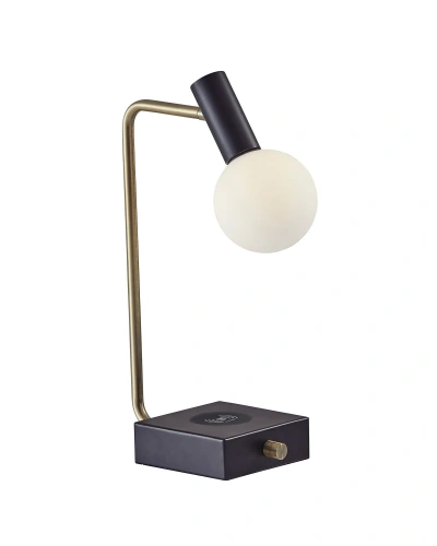 Настольная лампа "Ньют" с беспроводной зарядкой для смартфона