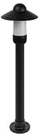 Садово-парковый светильник ЭРА «Поллар» НТУ 01-60-009 напольный черный IP54 Е27 max60Вт h860мм Б0057493