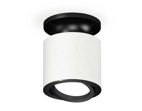 Комплект накладного светильника Ambrella light Techno Spot XS7401081 SWH/PBK белый песок/черный полированный (N7926, C7401, N7002)