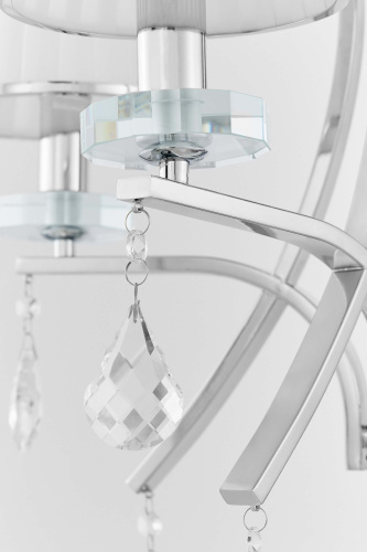 Бра Lumina Deco Glamour LDW 66247-2 WT+CHR фото 4