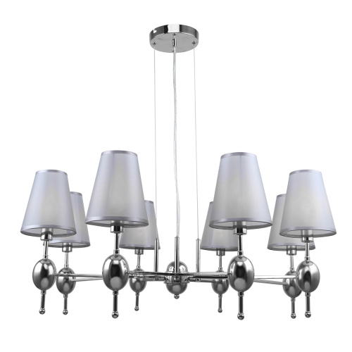 Подвесной светильник Escada 2106/8S E14*40W Nickel фото 2