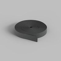 TR5501-DG Гибкий трек-ремень Belty, серия Base, 10м, 48V DC, IP20, тёмно-серый, ткань, медь