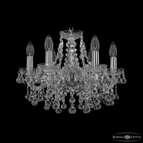 Люстра хрустальная 1409/6/141 Ni Bohemia Ivele Crystal (Богемия Ивеле Кристалл)