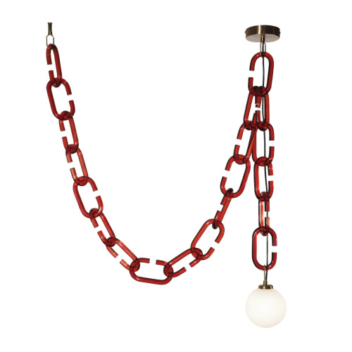 10128C Red Подвесной светильник LOFT IT Chain фото 2 10128C Red Подвесной светильник LOFT IT Chain фото 2