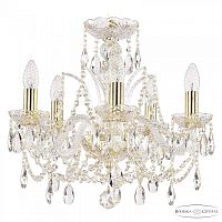 Люстра хрустальная 105/5/141 G Bohemia Ivele Crystal (Богемия Ивеле Кристалл)