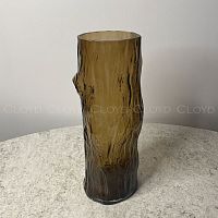Ваза Cloyd арт.50132 / выс. 43 см - коричнев. стекло / серия 1620