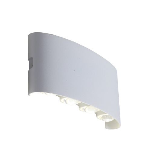 SL089.501.08 Светильник уличный настенный ST-Luce Белый кварцевый LED 8*1W 4000K BISELLO фото 6