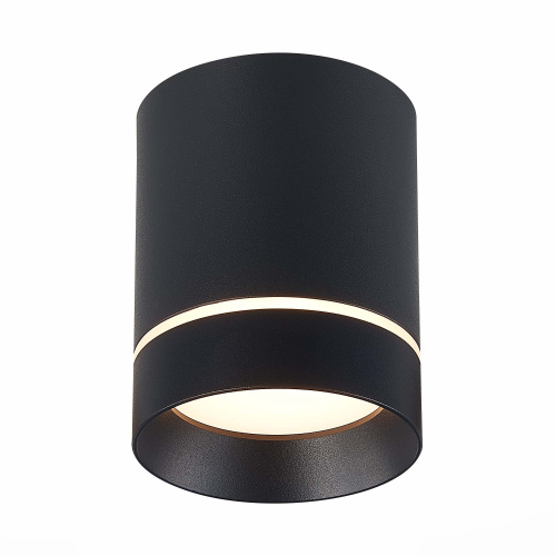 ST115.432.12 Светильник потолочный Черный LED 1*12W 3000K 840Lm Ra>90 120° IP20 D79xH100 170-240V Накладные светильники фото 3