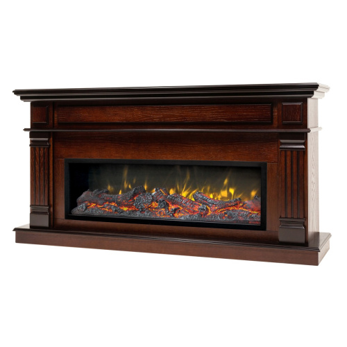 Каминокомплект ISLANDIA/СКАНДИ Античный дуб с очагом Электроочаг BEVERLY-S MULTY/БЕВЕРЛИ МУЛЬТИКОЛОР фото 2