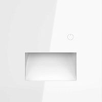 Подсветка светодиодная встраиваемая Voltum S70 с датчиком, (белый глянцевый) VLS070701