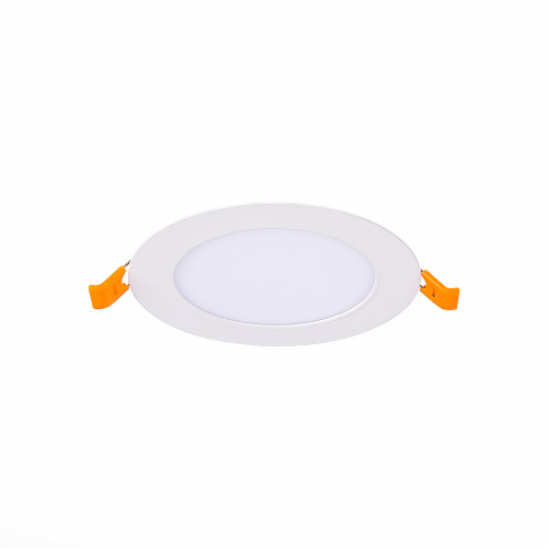 ST209.538.06 Св-к встр. Белый LED 1*6W 3000K 330Lm Ra80 110° IP20 D120xH8 90-265V Встраиваемые светильники фото 7