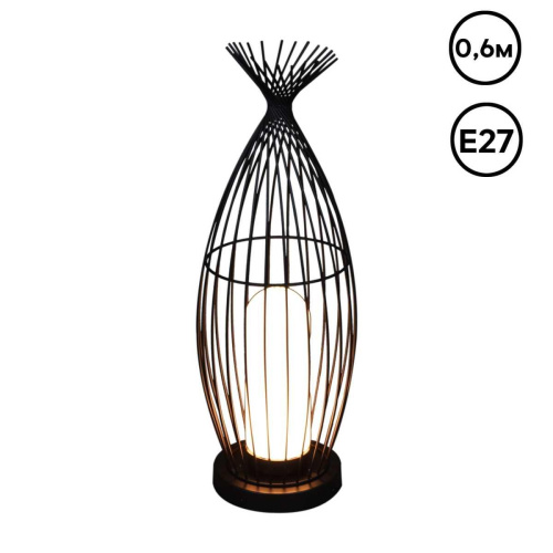 Уличный светильник Reluce 09981-0.7-001JH 0.6M E27 BK RLOS