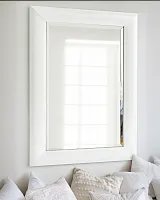 Зеркало в белой раме "Жизель"