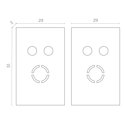 ST068.409.13 Торцевая заглушка SKYFLAT (2 шт) ST-Luce Черный SKYFLAT фото 2 ST068.409.13 Торцевая заглушка SKYFLAT (2 шт) ST-Luce Черный SKYFLAT фото 2