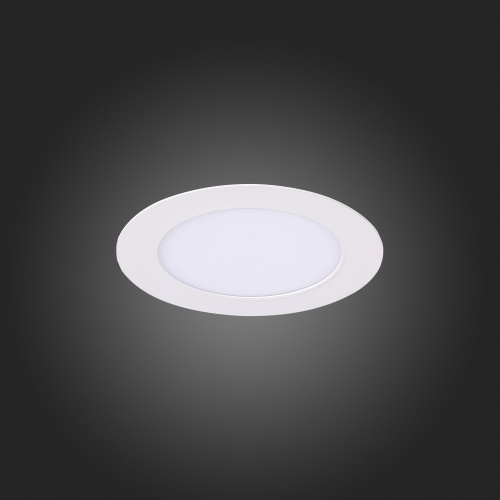 ST210.548.06 Св-к встр. Белый LED 1*6W 4000K 480Lm Ra80 110° IP20 D90xH30 220-240V Встраиваемые светильники фото 2