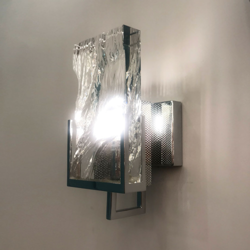 Бра Cloyd MINERAL W1 / выс. 30 см - хрусталь - хром (арт.20152) фото 3