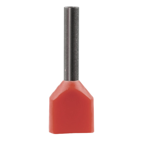 LD406-1010 Наконечник штыревой втулочный изолированный НШВИ(2) 1,0-10 (упаковка 100 шт) фото 5