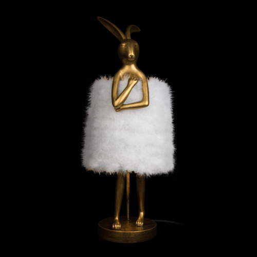 10315/B White fluff Настольная лампа LOFT IT Lapine фото 2