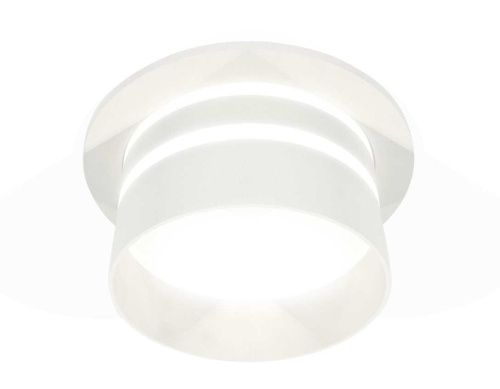 Комплект встраиваемого светильника Ambrella light Techno Spot XC7621042 SWH/FR белый песок/белый матовый (C7621, N7141)