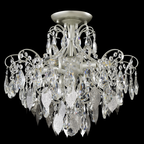 Светильник потолочный Crystal Lux ESMIRALDA PL4 SILVER фото 2