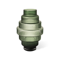 Ваза Steps Dark Green S