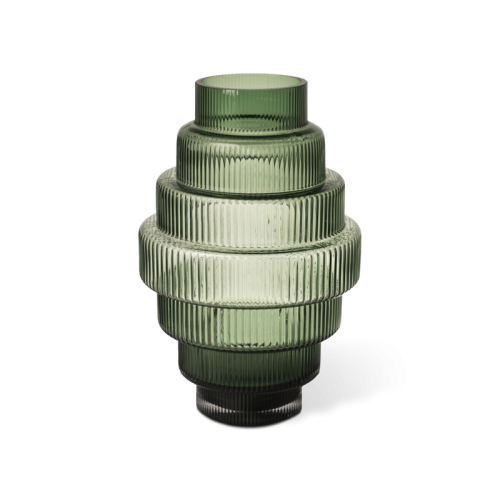 Ваза Steps Dark Green S