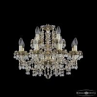 Люстра хрустальная 1410/8+4/195 G V0300 M801 Bohemia Ivele Crystal (Богемия Ивеле Кристалл)