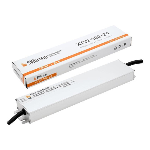 Блок питания SWG 24V 100W IP67 4,1A XTW-100-24 003072 Блок питания SWG 24V 100W IP67 4,1A XTW-100-24 003072