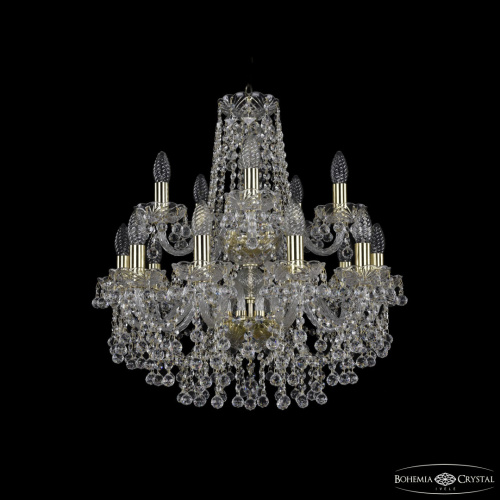 Люстра хрустальная 1409/10+5/195/2d G