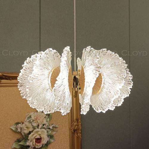 Люстра Cloyd ANTIGUA C1 / Ø35 см - золото (арт.11317) фото 2