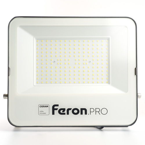 Светодиодный прожектор Feron.PRO LL-1000 IP65 200W 6400K черный фото 2