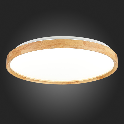 SLE201382-01 Светильник потолочный Светлое дерево/Белый LED 1*40W 3000K/4000K/6000K DELIA фото 3