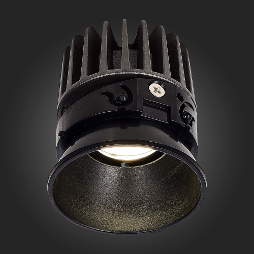 ST851.438.12 Светодиодный модуль Черный LED 1*12W 3000K 960Lm Ra>90 36°IP20 D69xH85 220-240V(глянец) SHIFT фото 10
