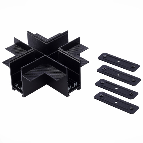 ST021.422.21 X- образный  встраиваемый соединитель Skyline 220 ST-Luce Черный SKYLINE 220 фото 2