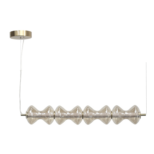 SL6136.223.01 Светильник подвесной ST-Luce золото/коньячный LED 1*22W 3000K SPINE фото 5