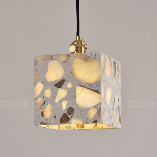 Подвесной светильник Cloyd MATERIA P1 / cube - латунь (арт.12181) фото 4