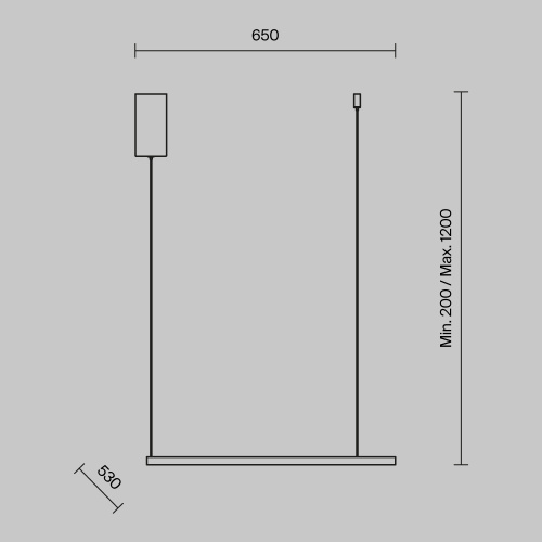 Подвесной светильник Maytoni MOD072PL-L28B3K фото 4