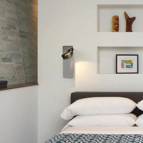 Настенный светильник MT9108-1W gun black фото 2