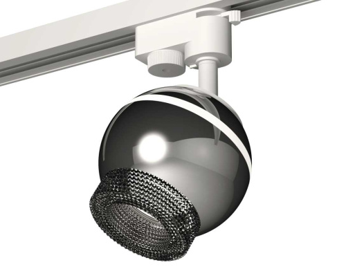 Комплект трекового светильника Ambrella light Track System XT1104002 PSL/BK серебро полированное/тонированный (A2520, C1104, N7192) фото 2